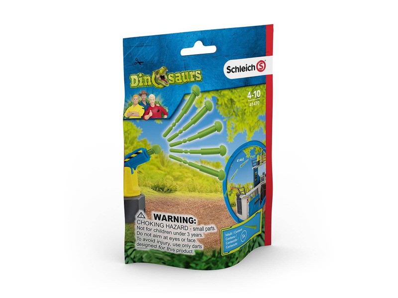 Schleich nyílkészlet – öt nyugtatólövedék dínókhoz