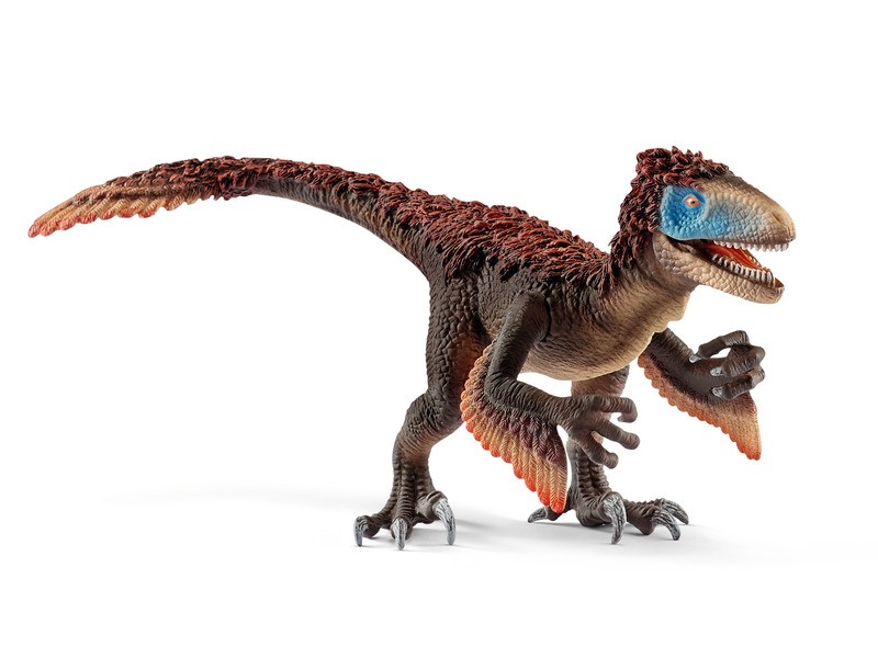 Schleich Utahraptor figura — mozgatható állkapocs és karok