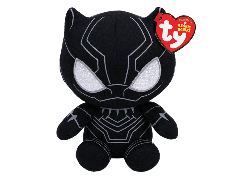 Beanie Babies Marvel Black Panther plüss 15 cm