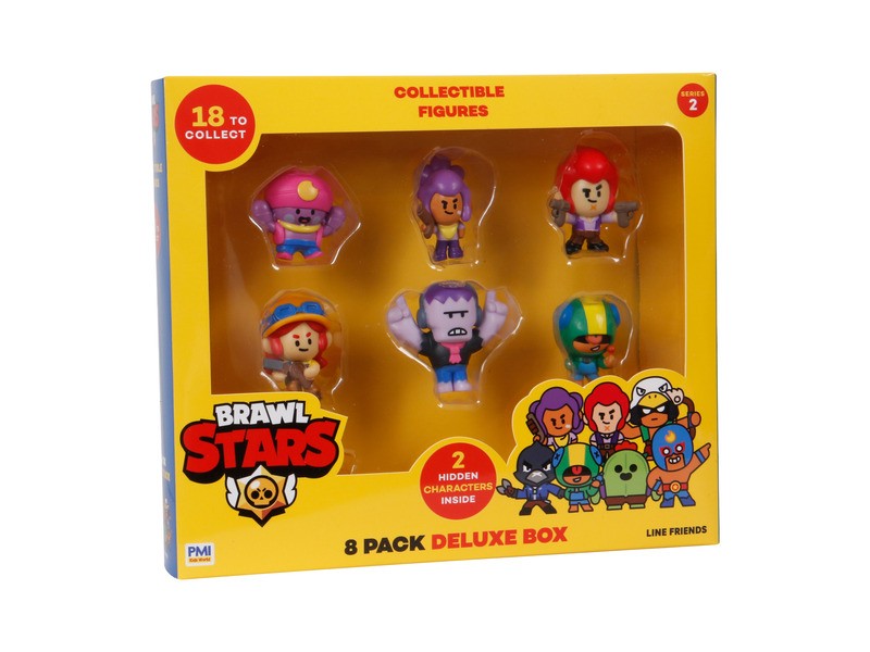 Brawl Stars 8db-os figura dobozban (S1)