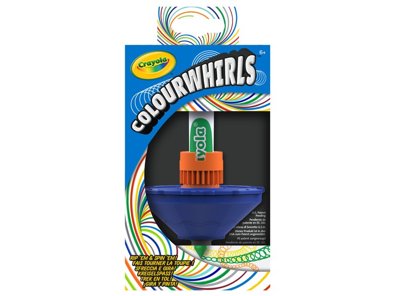 Crayola színpörgettyű - kreatív készlet