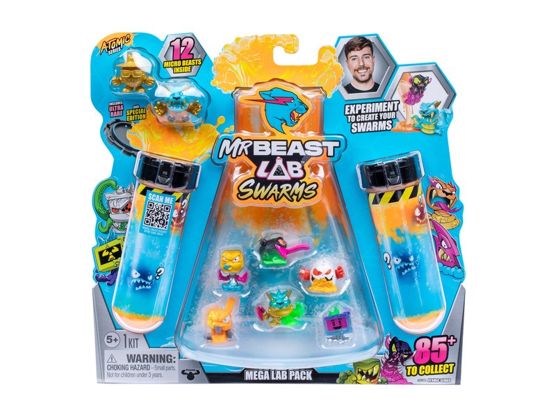 MrBeast Lab Swarms Mega Labor – 12 meglepetés lény