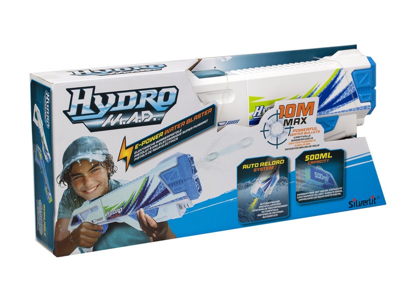 Silverlit Hydro M.A.D elektromos vízipisztoly, fehér
