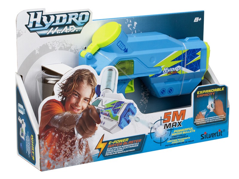 Silverlit Hydro M.A.D. mini elektromos vízipisztoly kék