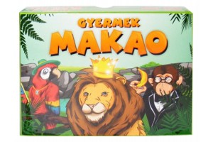 Gyerek Makao kártyajáték – állatos kártyalapok