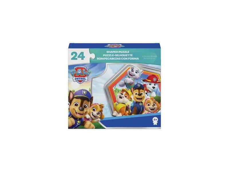 Mancs Őrjárat kirakó – sziluett formájú, 24/48 db