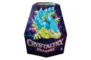 Crystalynx kicsi sárkány figura, többféle