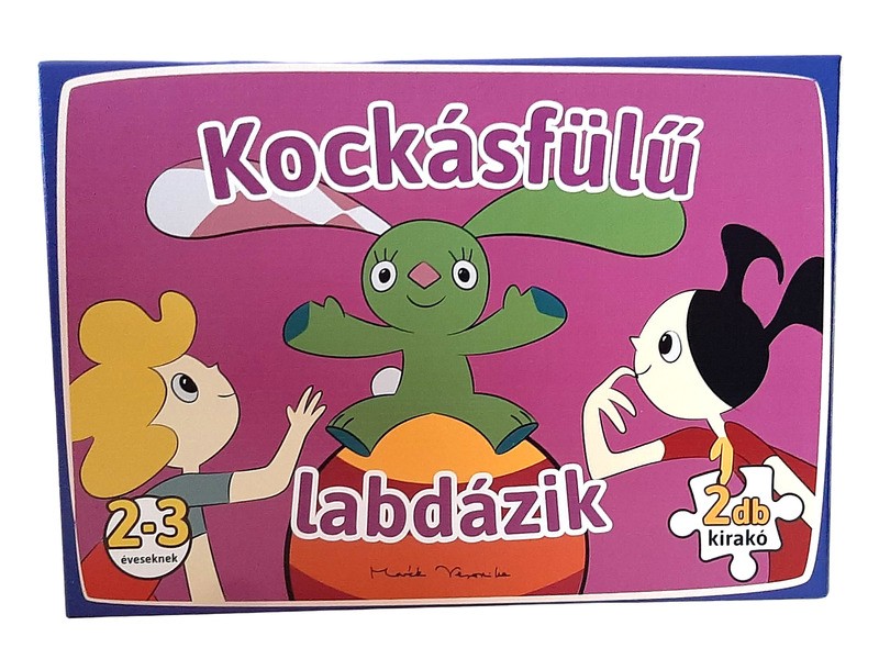 Kockásfülű labdázik kirakó - borítókép