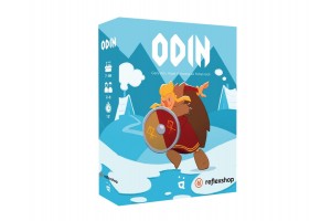 Odin társasjáték – doboz és játékelemek