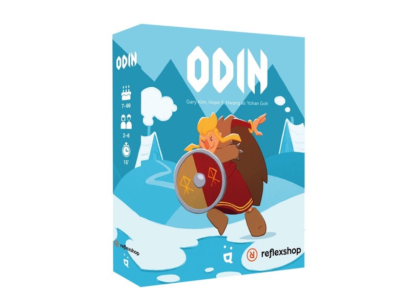 Odin társasjáték – doboz és játékelemek