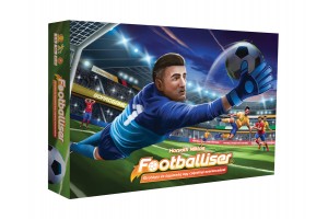 Footballiser társasjáték – pálya, játékosok és labda