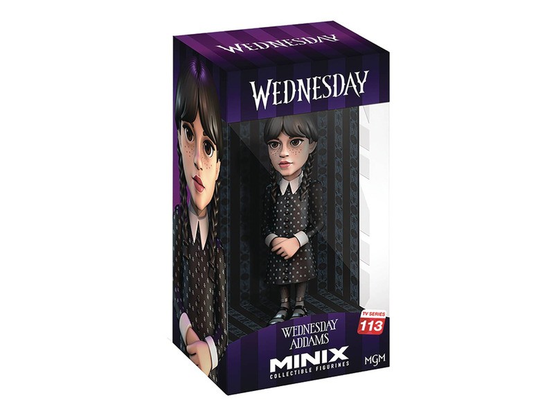 Minix: Wednesday Addams figura ablakos csomagolásban