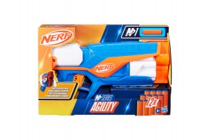 Nerf N Series Agility szivacslövő, 6 lövedékes forgótár