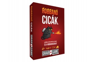 Robbanó cicák – mini társasjáték doboz