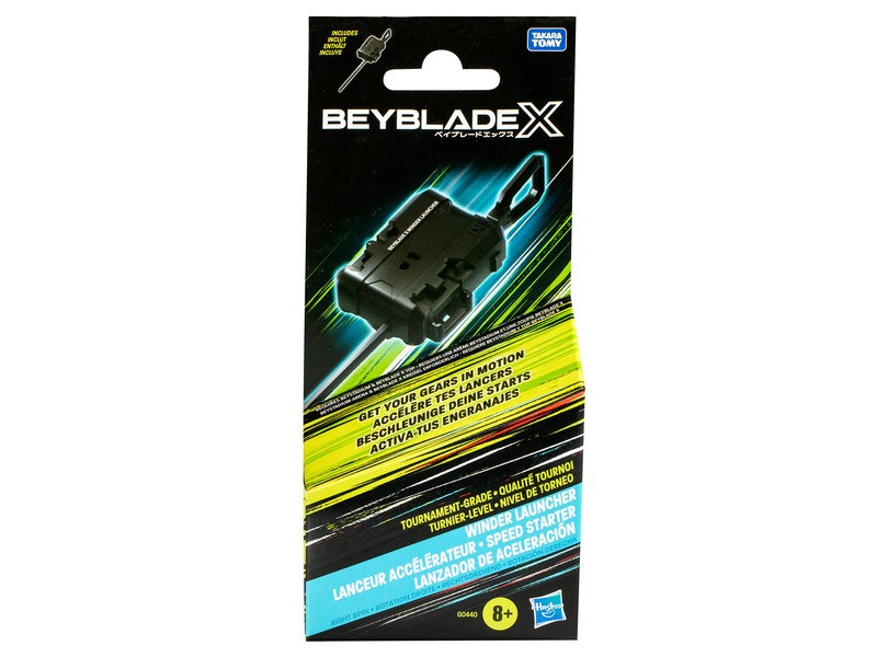 Beyblade csavarós kilövő szerkezet