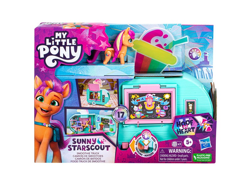 Én kicsi Pónim Sunny Starscout smoothie kocsi
