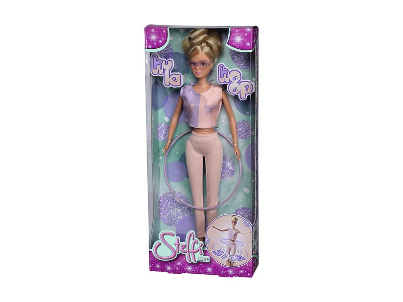 Steffi baba hulla-hoop karikával