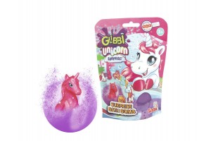Glibbi Unicorn Surprise fürdőjáték unikornissal
