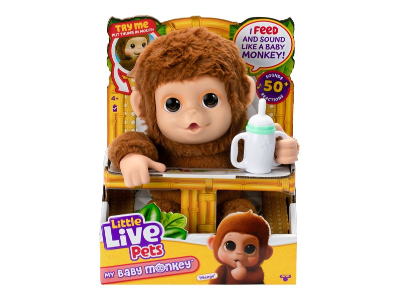 Little Live Pets Maki Babám plüss játék