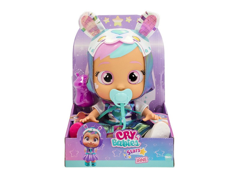 Cry Babies Stars Jane - 30 cm puha könnycsepp baba