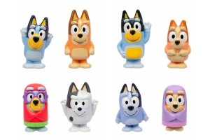 Bluey Mini Figura Mix - 1 db mini figura