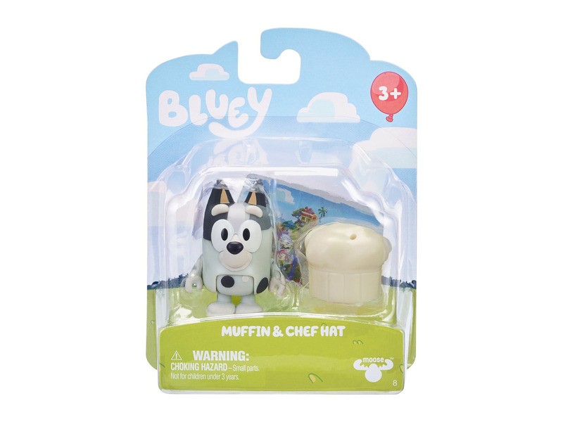 Bluey figura 1-es csomag - választható szín