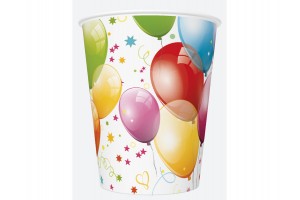 Lufis papírpohár 250 ml, 6 db/csomag