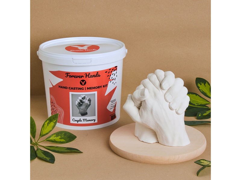 Forever Hands páros kézszobor készítő szett - tartozékokkal