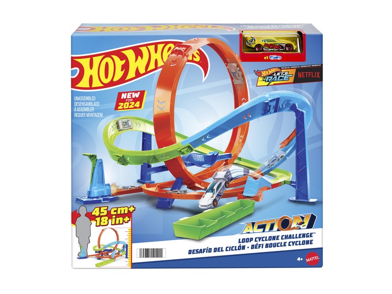 Hot Wheels hiperhurok pálya - izgalmas játék