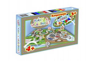 Irány a vidámpark – Nándi mese társasjáték doboza