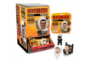 Skibidi WC mini figurák - termékfotó