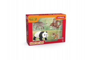Schleich Wild Life Ázsia induló készlet – figurák