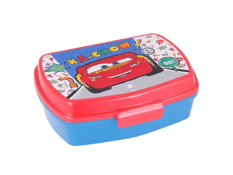 Cars Race mintás műanyag szendvicstartó