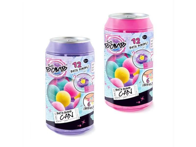 Fürdőgolyó doboz — 3 féle (különböző illatok és színek)