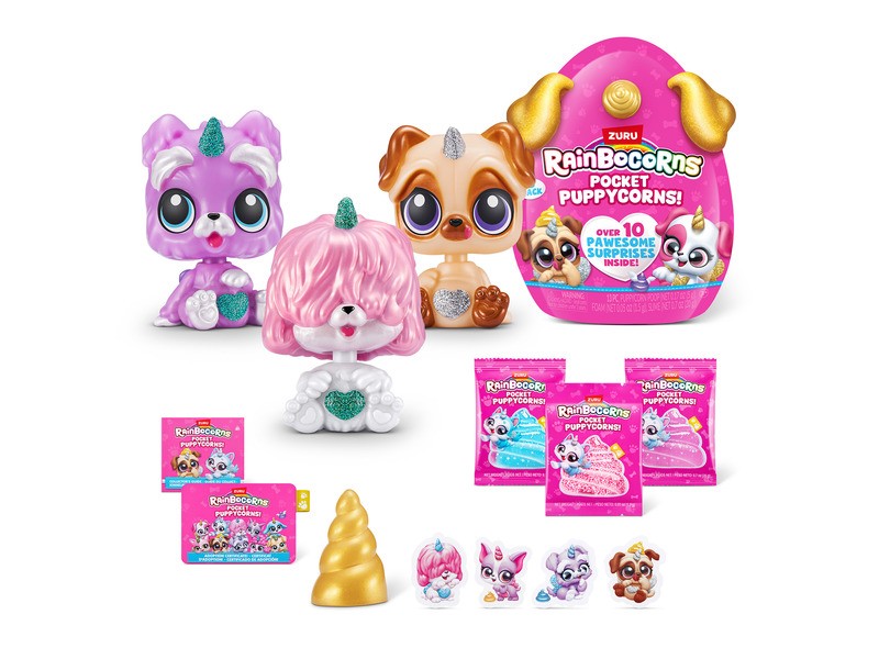 Rainbocorns Pocket Puppycorn nagy meglepetés tojás