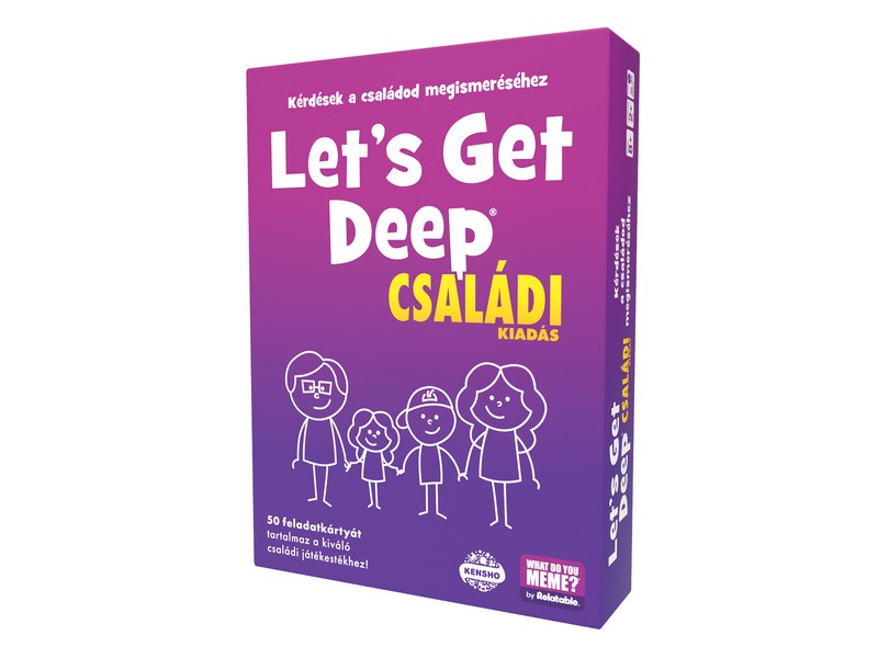 What Do You Meme? Let's Get Deep – családi társasjáték