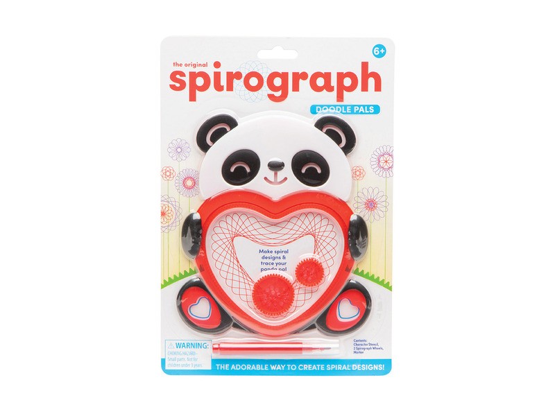 Spirográf rajzkészlet – panda mintával