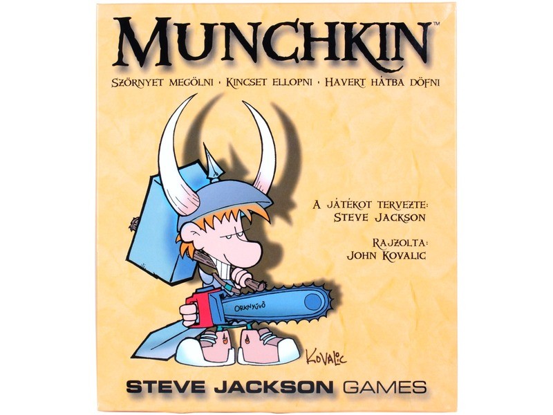 Munchkin alap társasjáték – vicces fantasy kincskeresés