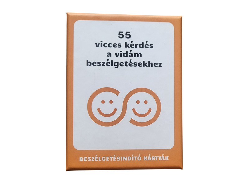 55 vicces kérdés — beszélgetésindító kártyajáték