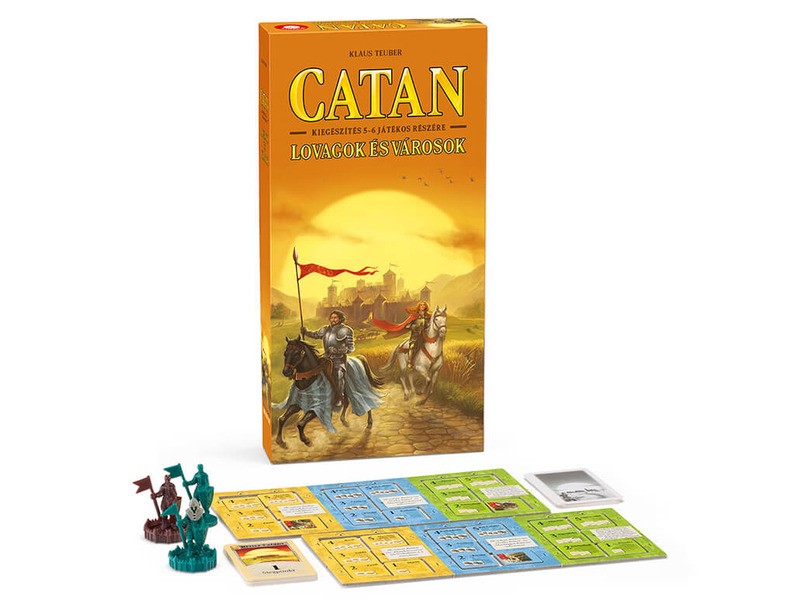 Catan Lovagok és Városok 5-6 kiegészítés - doboz