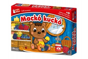 Mackó Kuckó - gyümölcsöt és mézet gyűjtő maci