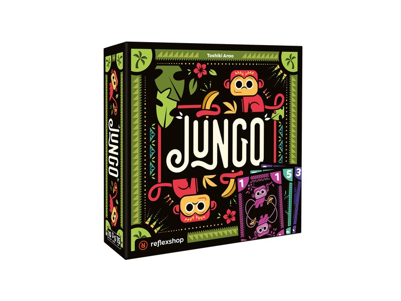 Jungo kártyajáték — doboz és lapok