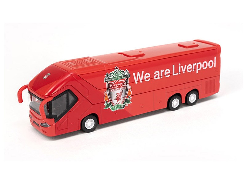 Liverpool busz 1:50 makett – részletes modell