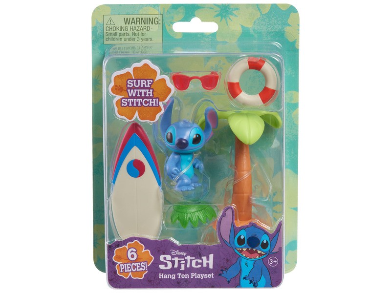 Stitch figura - több darabos játékkészlet