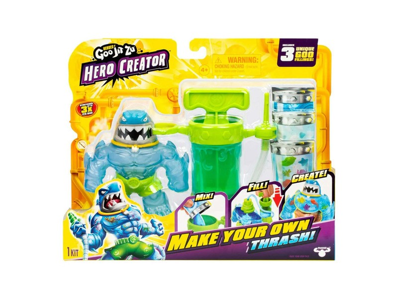 GOO JIT ZU csináld magad szuperhős figurák