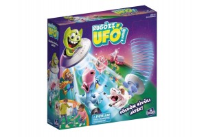 Rugózz Ufó társasjáték – tapadókorongos rugó játék
