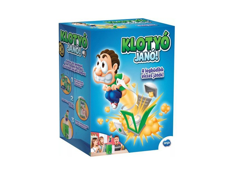 Klotyó Janó társasjáték - vicces családi játék