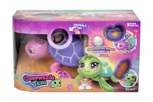 Csupaszív Teki rózsaszín plüss, közelkép