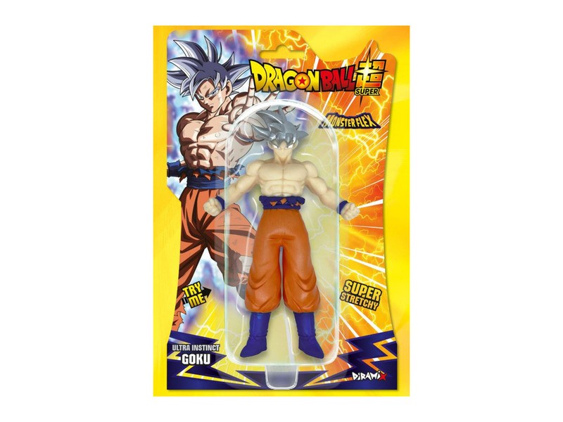 Monsterflex Dragon Ball nyújtható figura — Goku, Vegeta, Frieza