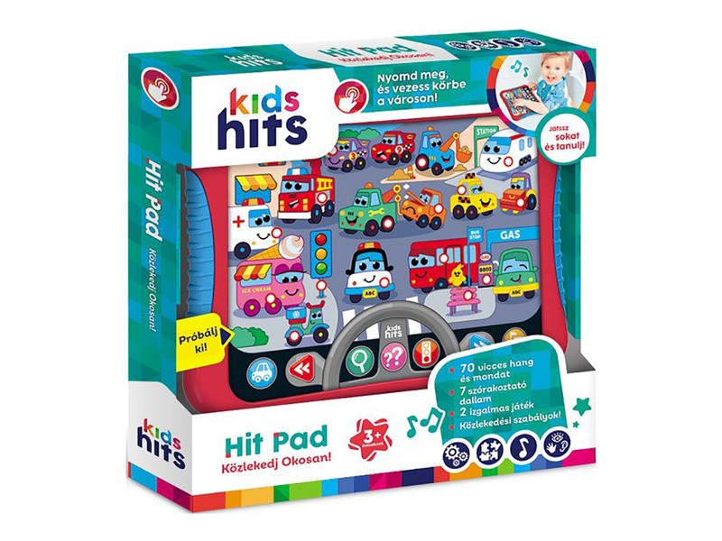 Hit Pad Közlekedj Okosan – magyarul beszélő tablet